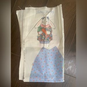 Stuffed bunny doll Fabric & Instructions